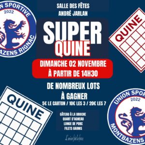Lire la suite à propos de l’article Super Quine de l’US Montbazens Rignac