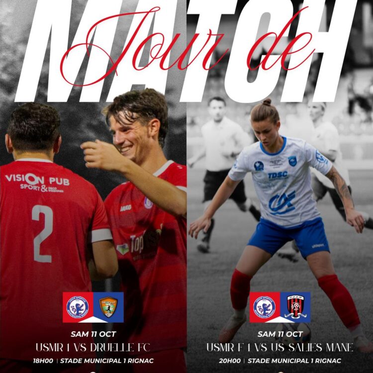 Grosse soirée football à Rignac ce samedi !