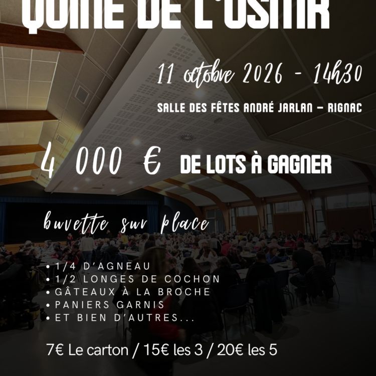 LES CARTONS SONT DE SORTIE LE 11 OCTOBRE 